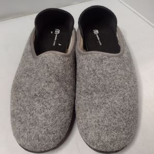 Mahabis Classic  Slippers Unisex Size 45 Gray House Shoes A8